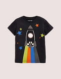 Cartoon Rocket T-shirt