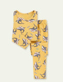 Cartoon Shark Printed Pajamas - Mini Taylor