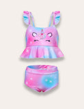 Cartoon Unicorn Split Swimsuit - Mini Taylor