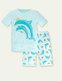 Casual Cartoon Cotton Pajamas - Mini Taylor