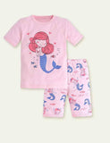 Casual Cartoon Cotton Pajamas - Mini Taylor