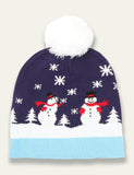 Christmas Famliy Matching Knitted Jacquard Hat - Bebehanna