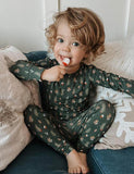 Christmas Feather Print Family Matching Pajamas - Mini Taylor