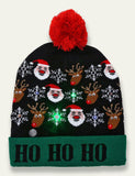 Christmas Glow Knitted Woolen Hat - Bebehanna