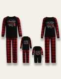 Christmas Red&Black Plaid Family Matching Pajamas - Mini Taylor