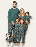 Christmas Zoo Print Family Matching Pajamas - Mini Taylor