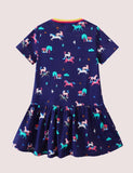 Cloud Unicorn Print Dress - Mini Taylor