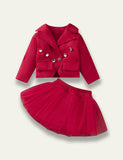 Coat And Skirt Set - Mini Taylor