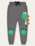 Color Cartoon Printed Sweatpants - Mini Taylor