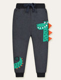 Color Cartoon Printed Sweatpants - Mini Taylor