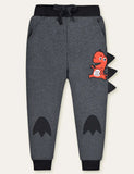 Color Cartoon Printed Sweatpants - Mini Taylor