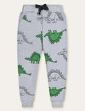 Color Cartoon Printed Sweatpants - Mini Taylor