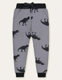 Color Cartoon Printed Sweatpants - Mini Taylor