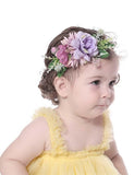 Colorful Artificial Flower Nylon Elastic Ribbon - Mini Taylor