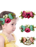 Colorful Emulational Flower and Grass Nylon Headband - Mini Taylor