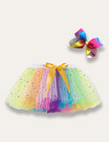 Colorful Mesh Tutu Skirt