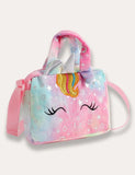 Colorful Plush Unicorn Shoulder Bag - Mini Taylor
