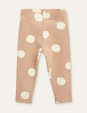 Cute Bear Sweatshirt + Polka Dot Printed Leggings - Mini Taylor