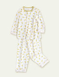 Cute Cartoon Printed Long-Sleeved Cotton pajamas - Mini Taylor