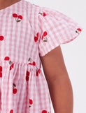 Cute Cherry Plaid Dress - Mini Taylor