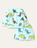 Cute Dinosaur Printed Sweater Set - Mini Taylor