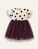 Cute Polka Dot Gauze Dress - Mini Taylor