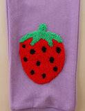 Cute Strawberry Appliqué Sweatpants - Mini Taylor