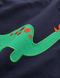 Dinosaur Appliqué T-shirt - Mini Taylor