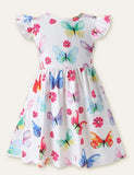 Dinosaur Butterfly Printed Dress - Mini Taylor