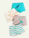 Pantalones cortos Boxer con estampado de dinosaurios