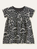 Dinosaur Printed Dress - Mini Taylor