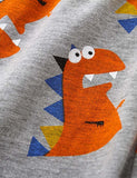 Dinosaur Printed Long-Sleeved pajamas - Mini Taylor