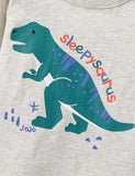 Dinosaur Printed Long-Sleeved T-shirt - Mini Taylor