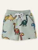 Dinosaur Printed Shorts - Mini Taylor