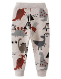 Dinosaur Printed Sweatpants - Mini Taylor