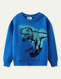 Dinosaur Printed Sweatshirt - Mini Taylor