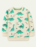 Dinosaur Printed Sweatshirt