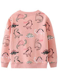 Dinosaur Printed Sweatshirt - Mini Taylor