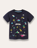 Dinosaur Printed T-shirt - Mini Taylor