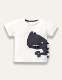 Dinosaur Round Neck T-shirt - Mini Taylor