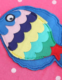 Fish Appliqué Dress - Mini Taylor