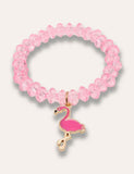 Flamingo Beaded Bracelet - Mini Taylor