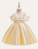 Floral Bow Party Dress - Mini Taylor