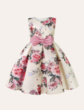 Floral Bow Party Dress - Mini Taylor