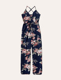 Floral Family Matching Overalls - Mini Taylor