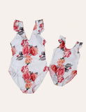 Floral Family Matching Swim Suit - Mini Taylor