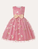 Floral Gauzy Party Dress - Mini Taylor