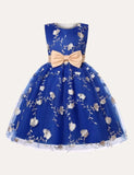 Floral Gauzy Party Dress - Mini Taylor