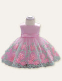 Floral Mesh Party Dress - Mini Taylor