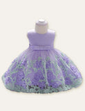 Floral Mesh Party Dress - Mini Taylor